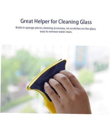 AMOYER Window Glass Magnetic Brush Practical Double Sided Window Dust Remover Quickly Household Glass Cleaner Wiper Practical Home Gadgets - Buy Online on SooperMarket.com