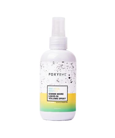 FoxyBae Leave In Volumizer Hair Spray - with Biotin - Adds Volume & Texture Thickens Lifts Roots - Bae Area Bounce Gimme More - 6 Fl Oz