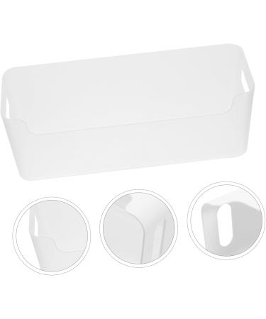 EXCEART 3pcs Small Shelf And Containers for Organizing Bin Fruit Container Size Holder Refrigerator Transparent 25.5X9.5X8.5CM - Buy Online on SooperMarket.com