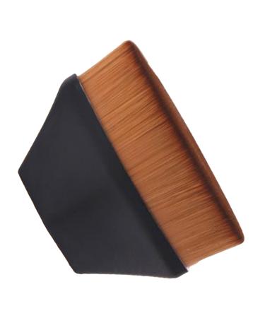 Verdant Touch Flat Top Foundation Brush Foundation Makeup Brush Flat Top Shed-Free Portable with Storage Box