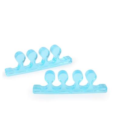 KALLORY Silicone Gel Toe Separators - Hammer Toe, Bunion Cushions, Valgus Adjuster - 1 Pair - Buy Online on SooperMarket.com