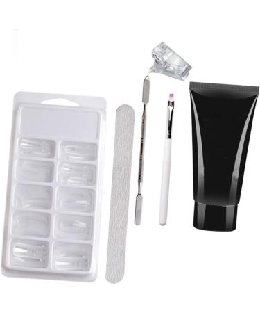 minkissy 3 Sets Nail Extension Glue Set Nail Extension Gel Kit Nail Lengthen Kit Nail Enhancement Trial Kit Gel Extension Nail Kit Nail Extension Kit Nail Tips Gel Plastic Manicure Builder - Buy Online on SooperMarket.com