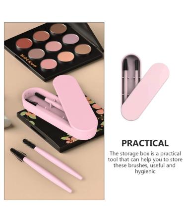 Buy Beavorty Eyelash & Eyebrow Brush Set | Multipurpose Eye Makeup Applicators - Disposable Pink Beauty Tool for Women - Buy Online on SooperMarket.com