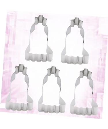 Zerodeko Cake Stencils 5pcs Decked Accessories Baby Cookie Cutters Cookies Mold Creative Die Stainless Steel Mold Metal Cookie Molds Fondant Cutters and Baking Supplies Small Tools Biscuit - Buy Online on SooperMarket.com