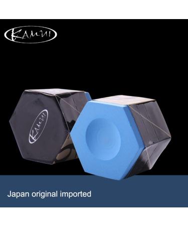 Kamui Roku Premium Light Blue Pool Carom Cue Stick Chalk - 1 Piece - Buy Online on SooperMarket.com