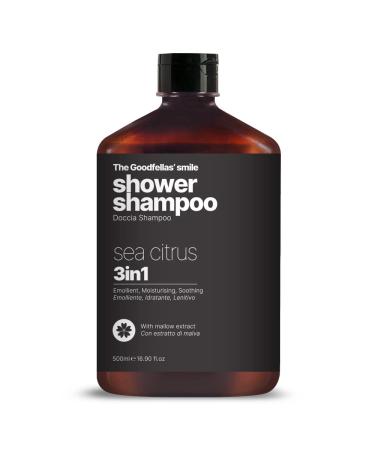 The Goodfellas'smile Shower Shampoo Sea Citrus 500ml Mint 1 ml (1 pack)