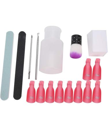 Nail File Nail Gel Set Nail Polish Gel Remover Tools Kit Nail Polish Removal Tool for Manicure Grinding Professional Nail Art Dust Brush Tool for Home and Salon - Buy Online on SooperMarket.com
