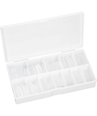 Clear Long Fake Nails Ultra Thin XXL Fake Nails Tips for Wedding - Buy Online on SooperMarket.com