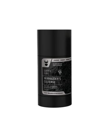 The Beard Struggle Natural Deodorant - Marauder s Defense - 100% Natural Charcoal Infused Deodorant Men Aluminum Free - Platinum Collection Surtr's Fury - Mens Deodorant 2.65 oz.US.