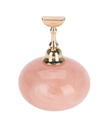 Nail Enhancement Display Exercise Stand Magnetic Nail Clip Exercise Display Stand Acrylic Crystal Clip Alloy False Nail Tip Salon DIY Nail Enhancement Tool(pink)