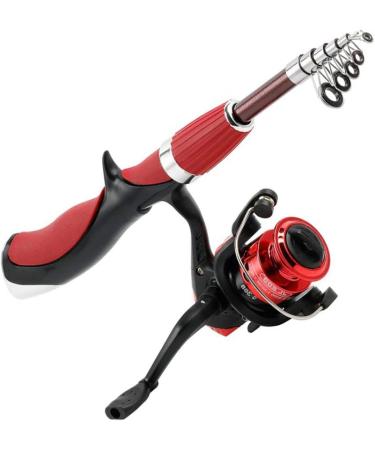 BESTEU Portable Mini Telescopic Fishing Rod & Reel Set - Compact Fishing Tackle Gear for Anglers Worldwide - Buy Online on SooperMarket.com