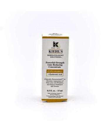 Kiehl's Powerful-Strength Line-Reducing Serum 0.5oz/15ml - Buy Online on SooperMarket.com