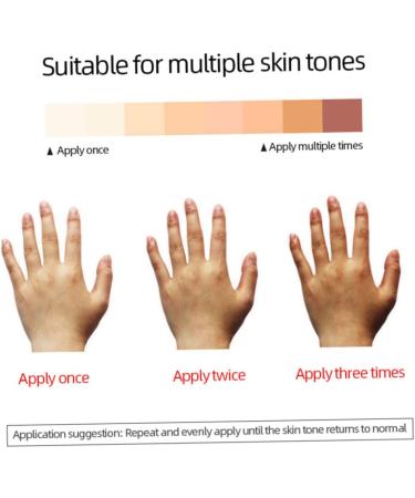 White Spots Concealer Pen Long Lasting Vitiligo Scars Birthmarks Cover Pencil Waterproof Natural Camouflage Makeup Pen - Buy Online on SooperMarket.com