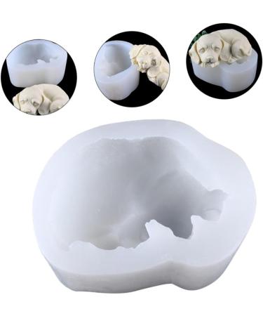MAGICLULU Silicone Cake Molds Mold 3D Pastry Silica Gel White Candle Silicone Molds 10.8X8.5X5CM - Buy Online on SooperMarket.com