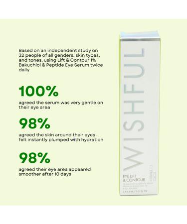 Wishful Lift & Contour Bakuchiol & Peptide Eye Serum 0.21 Fl Oz - Pack of 1 - Buy Online on SooperMarket.com