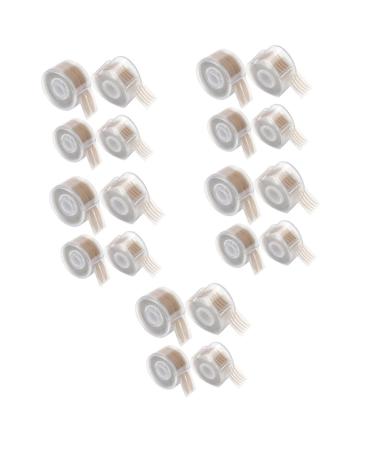 Didiseaon 20 Rolls Roll Double Eyelid Sticker Eyelid Tape Double Sides Tape Double Eye Lifter Tape Adhesive Eyelid Strips Double Sided Tape Invisible Breathable Adhesive Material Round Reel