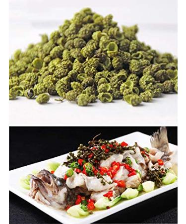 Whole Szechuan Green Peppercorns Premium Sichuan Peppercorns Wild Ma Pepper Chinese Seasoning Spicy and Delicious Recipes Jin Yang Qing Hua Jiao 50G