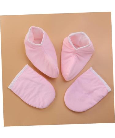 minkissy 2 Pairs Paraffin Wax Gloves Dry Hands Gloves Paraffin Wax Mittens Bath Mitt Heated Glives Mittens Kids Beauty Gloves Paraffin Wax Warmer Mittens Thermal Heated Mitt Product Care - Buy Online on SooperMarket.com