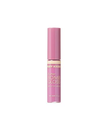 Ruby Kisses Butter Bomb Gloss - Wifey | Non-Sticky Lip Gloss with Vitamin E | Natural Nude Lip Makeup - 7.8mL - Buy Online on SooperMarket.com