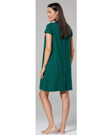 HAPPY MAMA Women's Labor Delivery Hospital Gown Breastfeeding Maternity - Dark Green - Buy Online on SooperMarket.com