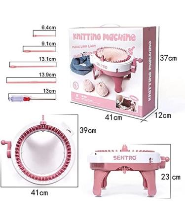 Yohencin 48 Needles Knitting Machine with Row Counter and Smart Weaving Loom - Double Knit Loom for Adults and Kids - Buy Online on SooperMarket.com