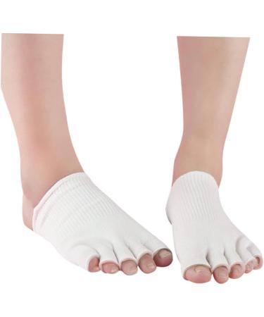 minkissy 1 Pair Moisturizing Gel Socks Heel Sleeves for Cracked Heels Gel Feet Sock Dry Cracked Oils Socks Moisturizing Socks Gel Spa Socks Foot Spa Socks Protector - Buy Online on SooperMarket.com