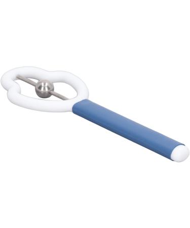 Tongue Tip Exerciser Safe Plastic Gourd Shaped Blue and White Metal Tongue Training Tool for Dysarthria for Children (Blue and White) - Buy Online on SooperMarket.com