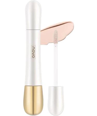 JAYIOLA 2 in 1 Foundation and Concealer Facial Cosmetic Built in Brush Double Head Makeup Stick - Buy Online on SooperMarket.com