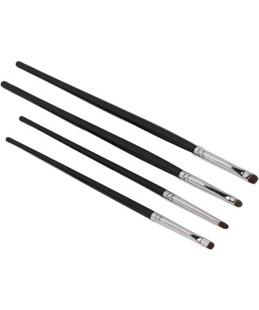 Eye Makeup Brushes Set 4pcs Small Head Dense Hair Soft Hair Easy Use for Eyeshadow Eyebrow Portable - Buy Online on SooperMarket.com