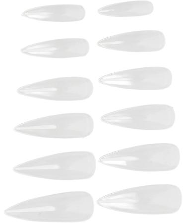 Nai Tips 360 Pieces Acrylic Nail Tips Full Cover Multiple Sizes Versatile Use for DIY Nail Art Manicure Shop (05#) - Buy Online on SooperMarket.com