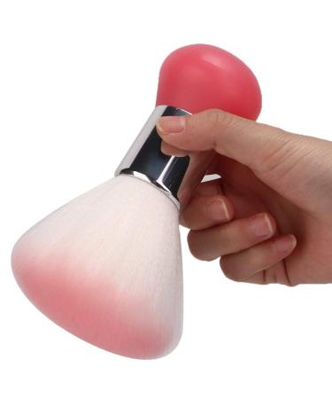 Barber Neck Duster Brush - Professional Hair Removal Brush for Salon Use | Pink Hair Cutting & Shaving Cleaning Tool - Buy Online on SooperMarket.com