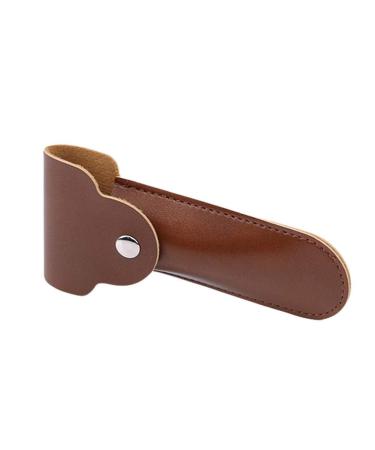 Premium Razor Case Razor Case Razor Storage Case Shaver Cover Protective Leather Retro Double-edged Razor Ready Mens Convenient Attractive design
