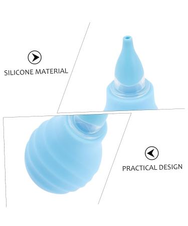 Kisangel Infant Nose Aspirator 3pcs - Baby Nasal Aspirator for Cleaner Nose - 8.6x4.2cm - Buy Online on SooperMarket.com