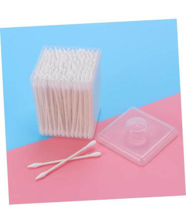 Buy Housoutil 2 Boxes Eye Cotton Swabs - Travel Makeup & Ear Buds | Premium Cosmetic Cotton Tips - Buy Online on SooperMarket.com