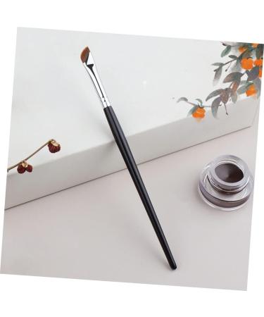 KALLORY 6pcs Eyebrow Brush Gel Eyeliner Gel Liner Eyeliner Makeup Supplies Cosmetic Brush Flat Head Miss Die 16X1CM As Shown - Buy Online on SooperMarket.com