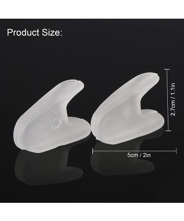 Large Silicone Toe Separators for Overlapping Toes & Bunion Corrector - Foot Care Spacers - Buy Online on SooperMarket.com
