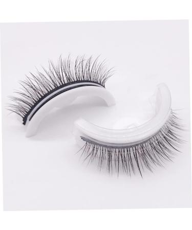 Fake eyelashes Self Adhesive False Eyelashes Reusable No Glue Eyeliner Needed Natural Fake Eyelashes 1Pair - Buy Online on SooperMarket.com
