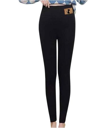 SHERPA Women's Thermal Bottoms Leggings | Fleece Lined Warm Tights for Cold Weather - Black | Medium - Buy Online on SooperMarket.com