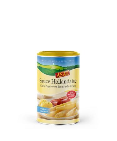 Sauce hollandaise calorie reduced without flavor enhancers for 1.5 liters-delicious fat-reduced and tender-creamy sauce for asparagus and vegetables gluten-free up to 90% less fat and 80% less carbohydrates child-light preparation with water no additional
