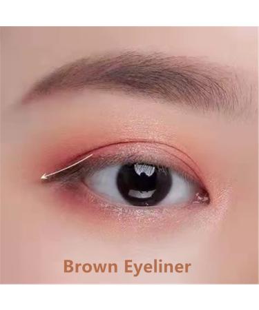 6 Pack Gel Eye Liner Pencils - High Pigment Eyeliner Makeup in Black, Light Brown, Dark Brown - Smooth & Easy to Apply Eyeliner Stick - Buy Online on SooperMarket.com