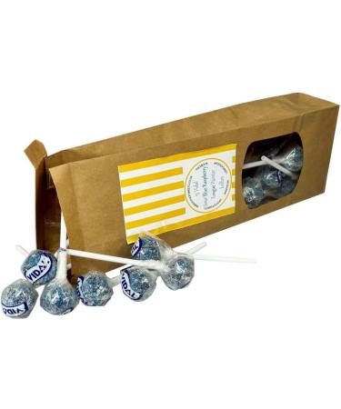 Bag of 15 Sour Blue Raspberry Tongue Painter Lollies Lollipop Sweets - Buy Online on SooperMarket.com
