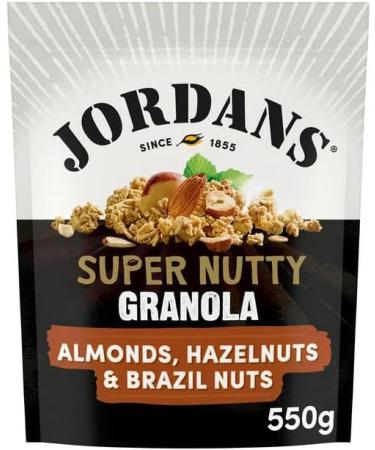 Granola Bundle with Jordans Super Berry Granola 550g Super Fruity Granola 500g and Super Nutty Granola 550g (3 Pack) - Buy Online on SooperMarket.com