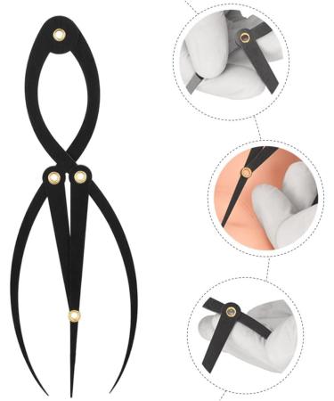Mikinona Stainless Steel Ruler for Eyebrow Metal Stencils Tattooing Eyebrow Ruler Makeup Tools Balance Gold - Buy Online on SooperMarket.com