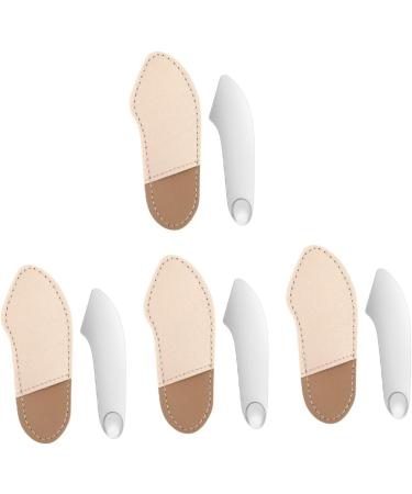 PLAFOPE 4pcs Face Foundation Spatula Makeup Plate Mixer Makeup Mixing Spatula Palette Stainless Steel Silver - Buy Online on SooperMarket.com