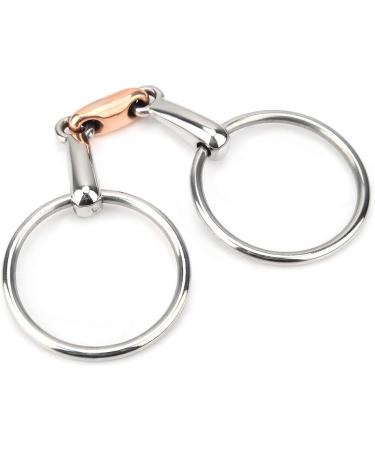 Salutuya Double Broken Water Bridle - 11.5 cm Stainless Steel Anatomical Bit for Gentle Riding - International Shipping - Buy Online on SooperMarket.com