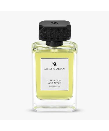Swiss Arabian Cardamom and Apple - Arabian Perfume for Men - Long-Lasting Cologne for Men - Eau de Parfum - Oriental Spicy Fragrances - 3.4 oz