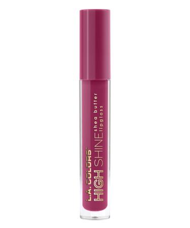 L.A. Colors High Shine Shea Butter Lip Gloss  Irresistible  0.14 Ounce Irresistible 0.14 Ounce (Pack of 1)