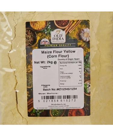 Old India Maize Flour Yellow (Corn Flour) 2kg 2 kg - Buy Online on SooperMarket.com