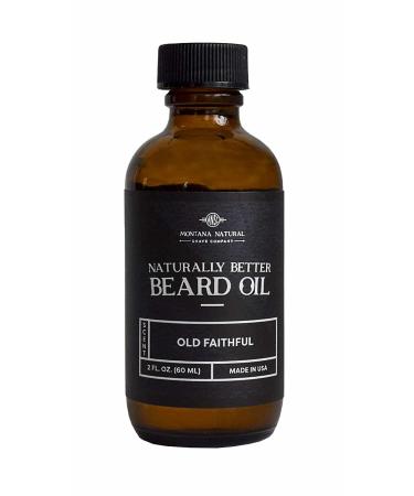 MNSC Old Faithful Beard Oil & Conditioner - All-Natural Hypoallergenic Formula for Faster Growing Fuller Beards - Made in USA - Perfect Gift for Men - Buy Online on SooperMarket.com