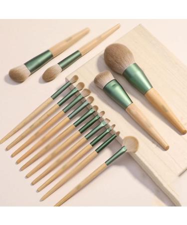 DFHBFG 14-Piece Makeup Brush Set - Loose Powder & Eye Shadow Brushes | International Shipping Available - Buy Online on SooperMarket.com